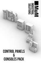 Control Panels and Consoles Pack (STL pack)