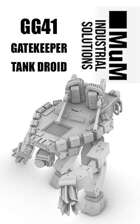 GG41 GateKeeper Robot (STL set)