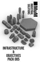Infrastructure & Objectives Pack 05 (STL Pack)