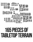 Tabletop Gaming Landscapes Mega Pack 001 (STL Pack)