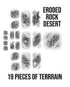 Eroded Rock Desert (STL Pack)