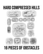 Hard Compressed Hills (STL Pack)
