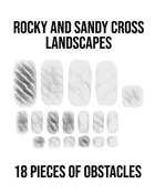 Rocky and Sandy Cross Landscapes (STL Pack)
