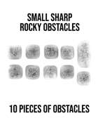 Small Sharp Rocky Obstacles (STL Pack)