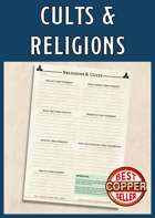 Cults & Religions Template