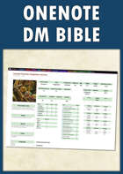 The 5e OneNote DM Bible
