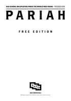 PARIAH - ART FREE EDITION