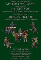 Bengal Tiger (part I). Generic indian-style colonial infantry 1864-1880.