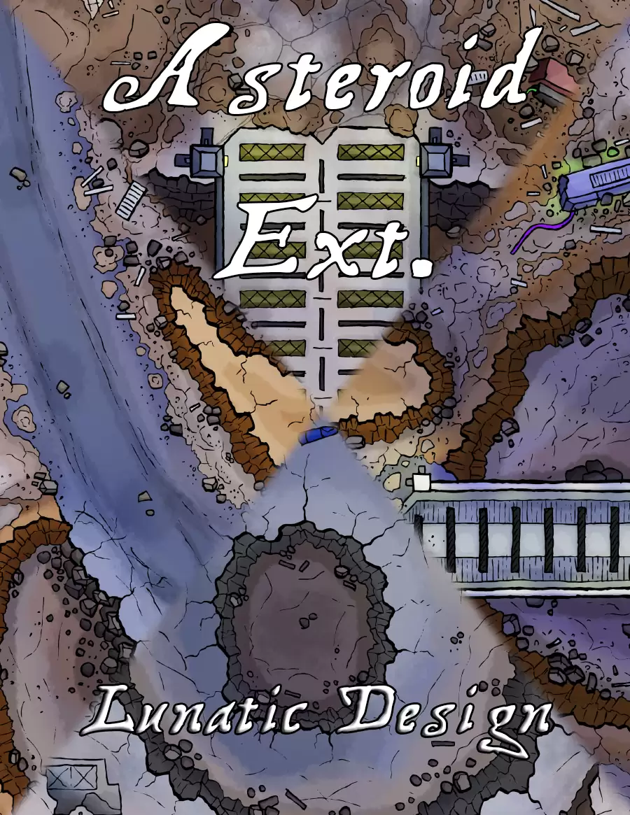 Asteroid Exteriors - Lunatic Design | DriveThruRPG