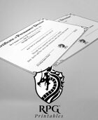 Pathfinder Character Death Certificate (Blank)