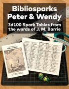 Bibliosparks: Peter & Wendy by J. M. Barrie