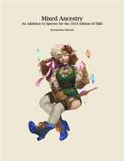 Mixed Ancestry An Addition to Species in 2024 5e