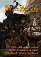 Polite Society: the Zine for Thieves, Rogues and Scoundrels #4
