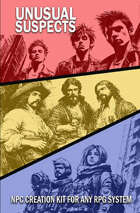 Unusual Suspects: NPC Creation Kit For Any RPG