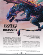 A Dozen Ancient Dragons