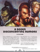 A Dozen Disconcerting Rumors