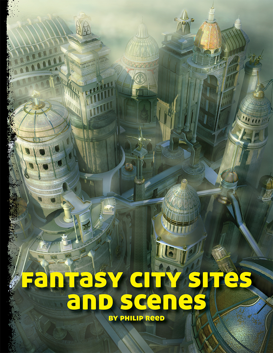 Fantasy City Sites and Scenes - Philip Reed Games | DriveThruRPG