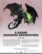 A Dozen Dungeon Encounters