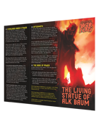 The Living Statue of Alk Baum, A Third-Party Mörk Borg Brochure