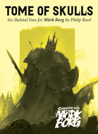 Tome of Skulls, A Third-Party Mörk Borg Poster