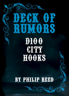 Deck of Rumors: D100 City Hooks