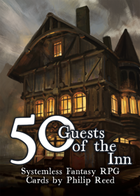 50 Guests of the Inn, Systemless Fantasy RPG Cards