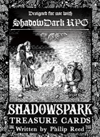 ShadowSpark Treasure Cards, Designed for use with ShadowDark RPG