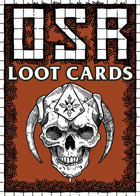 OSR Loot Cards for Fantasy RPGs