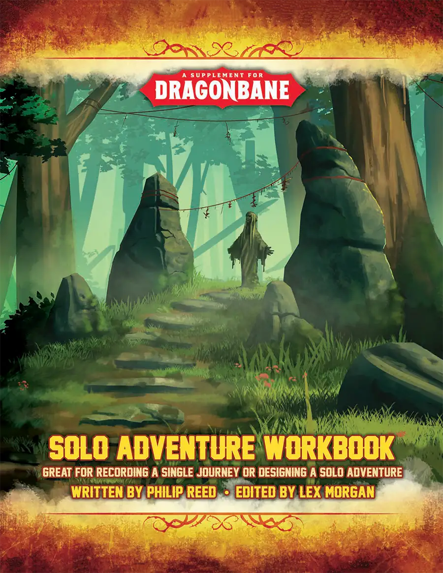 Solo Adventure Workbook for Dragonbane (Book Edition)