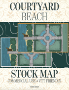 Courtyard Beach Stock Commercial Use Map