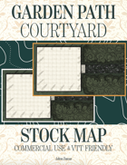 Garden Path Courtyard Commercial Use Map