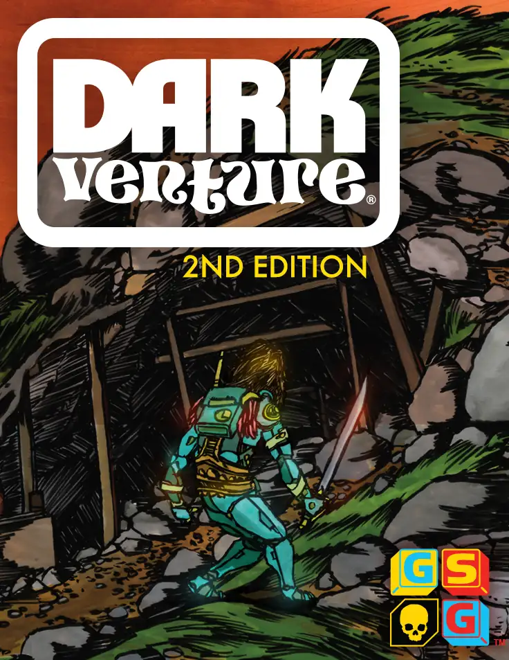 DARK VENTURE: ADVENTURE CARD GAME - CORE GAME (2ND EDITION) - Gilded ...