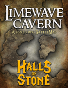 Battlemap - Limewave Cavern