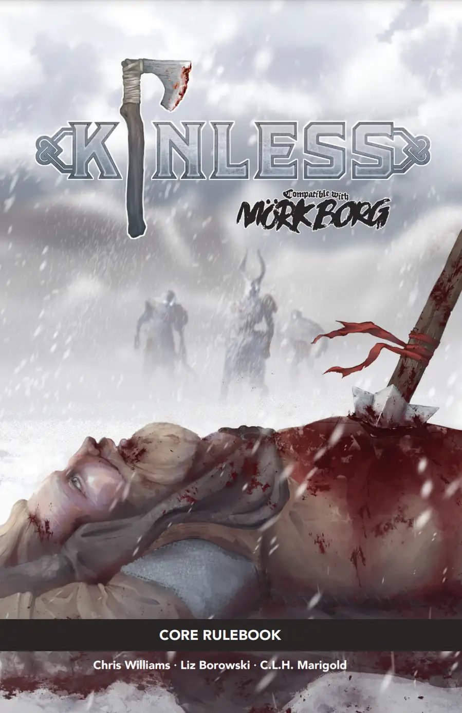 Cover of KINLESS - A Solo Viking RPG