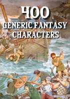 400 Generic Fantasy Characters