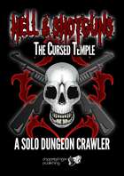 Hell&Shotguns A solo roll&write - The Cursed Temple -