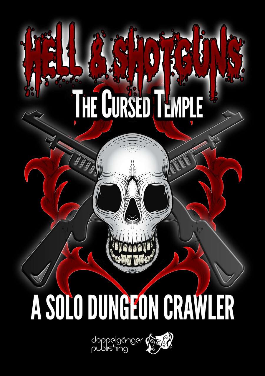 Hell&Shotguns A solo roll&write - The Cursed Temple