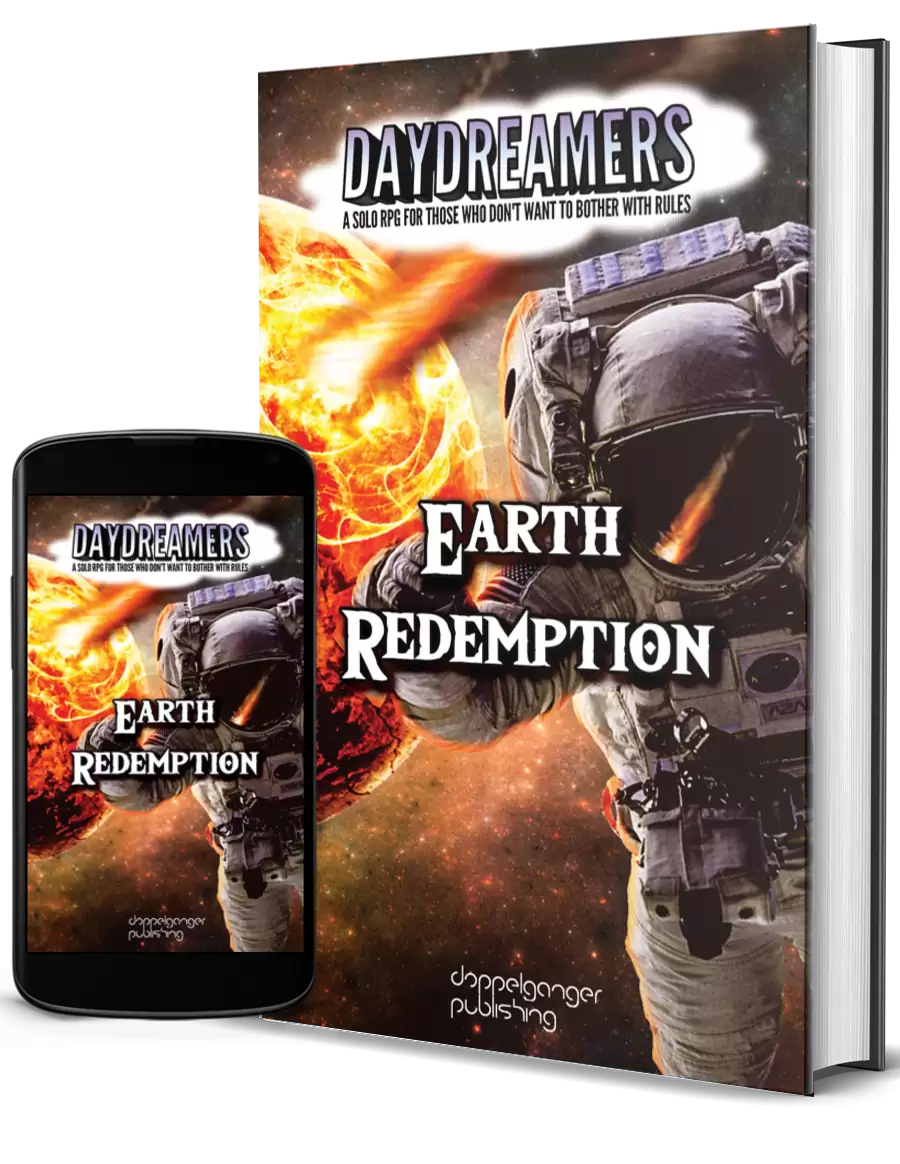 Cover of Daydreamer solo RPG: Earth Redemption