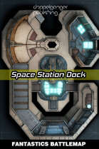 SpaceOpera Battlemap - Space Station Dock
