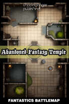 Fantasy Battlemap - Abandoned Temple
