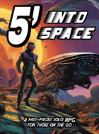 5' into space - a solo rpg for quick adventures