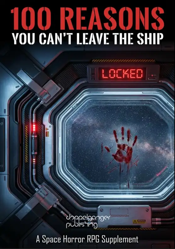 100 Reasons You Can’t Leave the Ship - a Sci-FI Horror RPG supplement