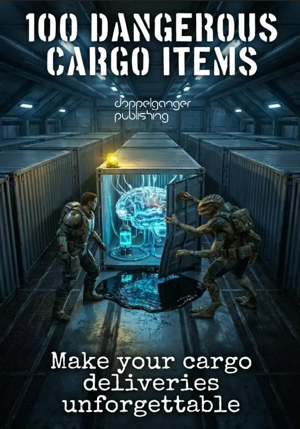 100 Dangerous Cargo Items - a Sci-Fi Horror Rpg Supplement