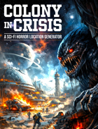 Colony in Crisis - A Sci-Fi Horror Location Generator