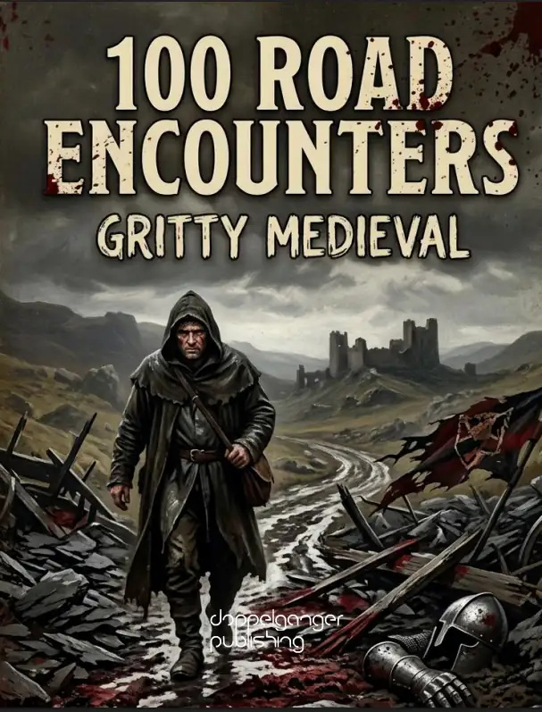 100 Road Encounters Gritty Medieval