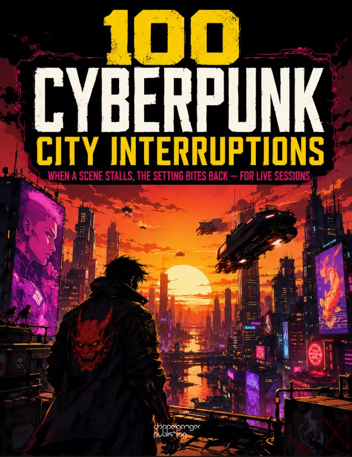 100 Cyberpunk City Interruptions