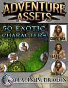 Adventure Assets - 50 Exotic Characters