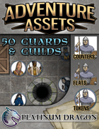 Adventure Assets - 50 Guards and Guilds