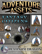 Adventure Assets - 50 Fantasy Citizens