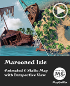 Marooned Isle - Animated & Static Map with Perspective Views